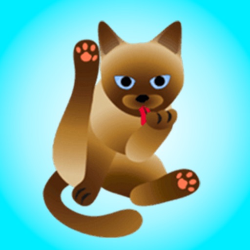 Brown Cat Stickers! icon