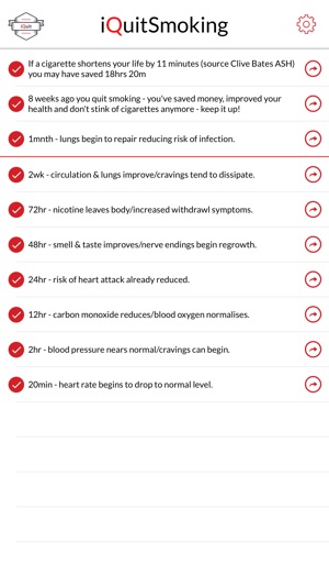 Quit smoking: iQuitSmoking App(圖5)-速報App