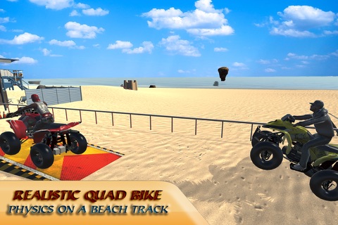 Beach Bike Offroad Race 3D -  Extreme Stunt Driving & Superbike Game screenshot 4