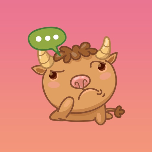 Bully Bull Stickers iOS App