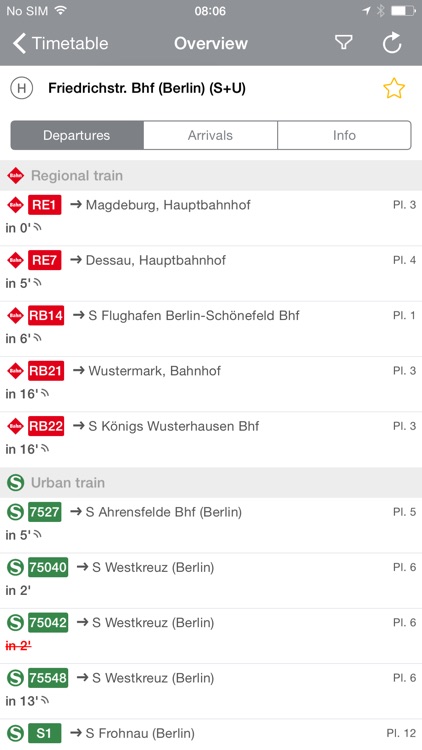 BVG FahrInfo Plus Berlin screenshot-3