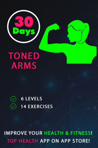 30 Day Toned Arms Fitness Challenges - náhled