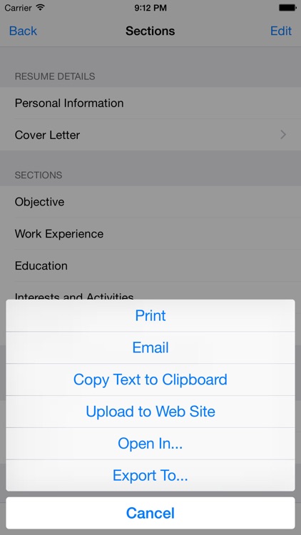 Resume Designer 3 screenshot-4