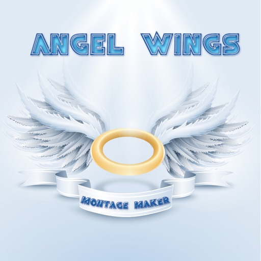 Angel Wings Montage Maker – Dress Up To Be A Guardian Cherub With Halo & Wing Stickers