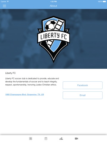 Liberty FC for iPad screenshot 4