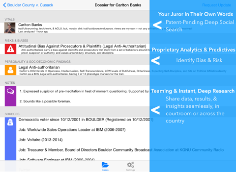 Voltaire Voir Dire screenshot 3