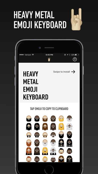 How to cancel & delete Heavy Metal Emoji Keyboard from iphone & ipad 1