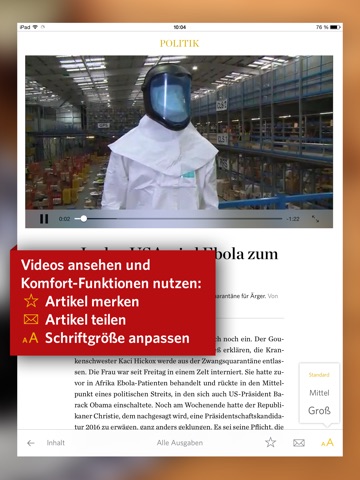 Stuttgarter Zeitung screenshot 3