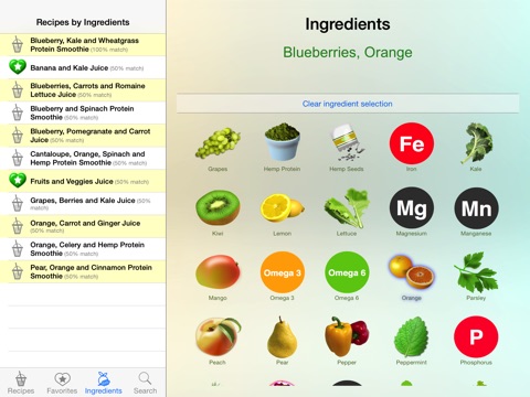 Vegan NRGY for iPad screenshot 4