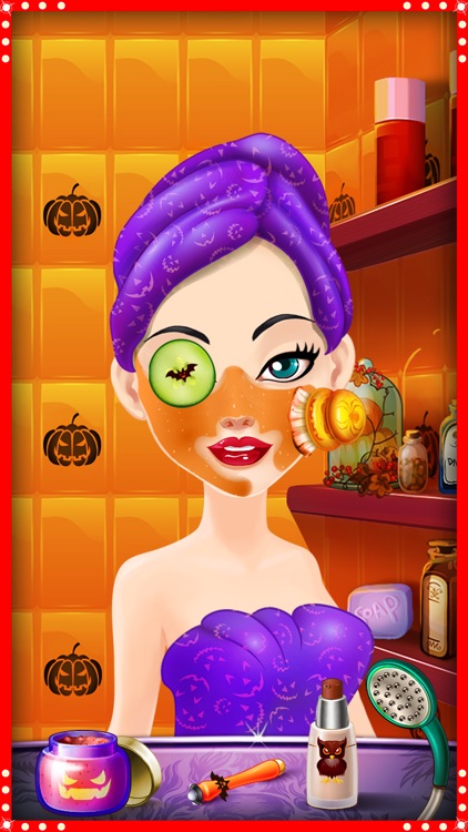 Halloween Salon, Dress up, Spa Makeover kids games