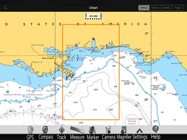 Alabama GPS Nautical Chart Pro(圖5)-速報App