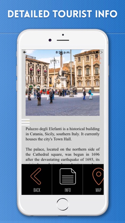 Catania Travel Guide with Offline City Street Map