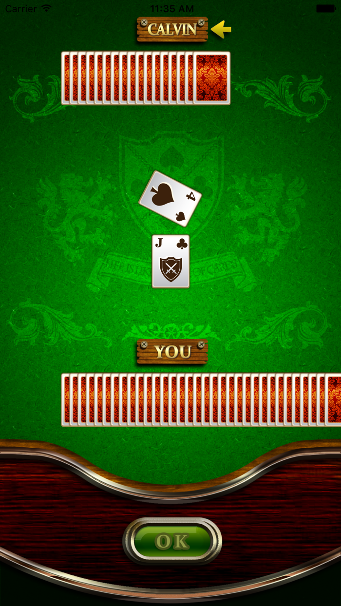 War for Mobilecard game