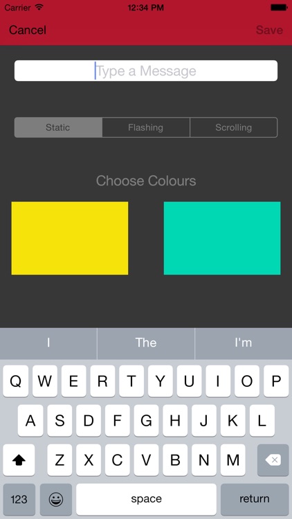 Tablet Packs - Safety App: Flashing lights, shapes and scrolling text. screenshot-4