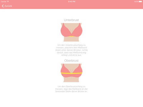 mybra.size - your bra size screenshot 3