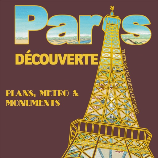 Discover Paris - maps, metro & monuments icon