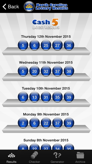 North Carolina Lotto Results(圖3)-速報App