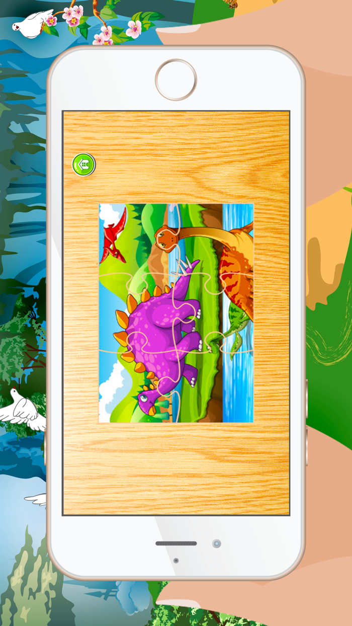 マジックジグソーパズル 野生動物 ジュラシックストーリー 恐竜・ドラゴン育成ゲーム無料 v2