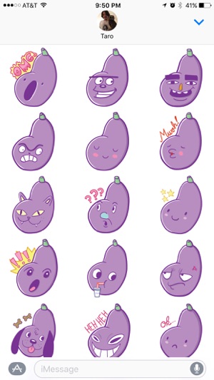 Aubergine Boys: Eggplant Stickers by Blake Jones(圖2)-速報App