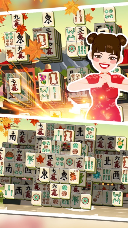 Chinese Fall Mahjong -  Quest Of Majong Trails screenshot-3