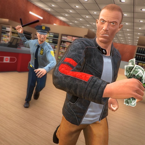 Supermarket Gangster Escape 3D iOS App