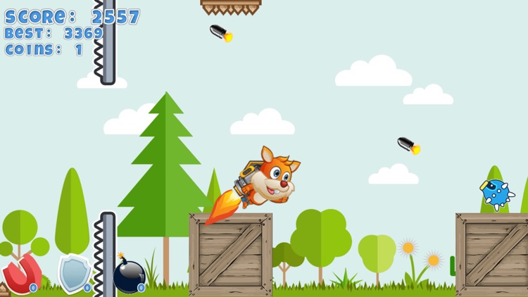 Squirrel Jetpack Adventure screenshot-4