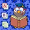 Game application for kid preschool to learn how to spell basic wording of animals, fruits, colors, and numbers with pronunciation, cartoon animation, sound effect, and scoring