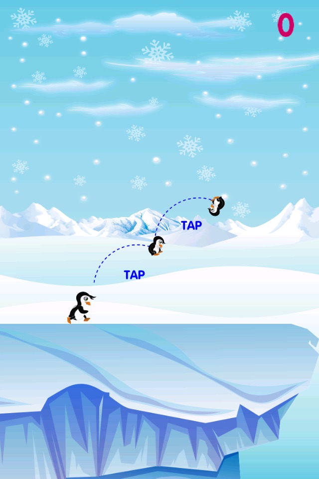 Penguin Hero Run screenshot 2