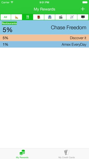 Reward Me - Credit Card Cash Back Tracker(圖1)-速報App