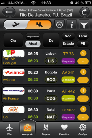 Airline Flight Status Tracking screenshot 2