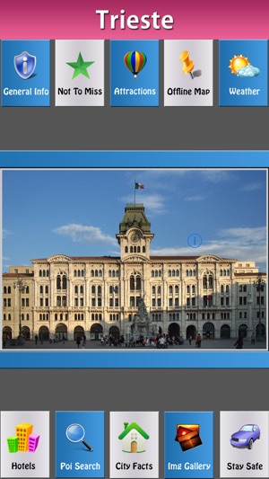 Trieste Offline Map Travel Guide