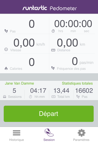 Pedometer Step Counter PRO by Runtastic screenshot 4