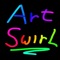 ArtSwirl is a creative and fun app that allows you to create and share artistic line figures