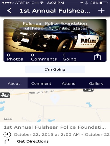 Fulshear Police Foundation screenshot 2