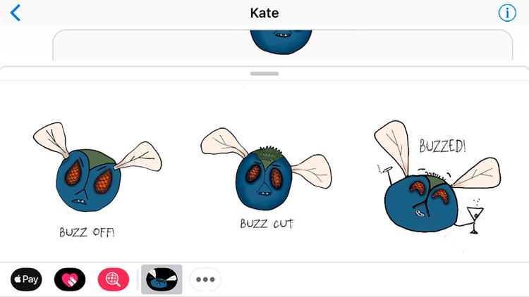 Buzzed Sticker Pack by Lori Reid