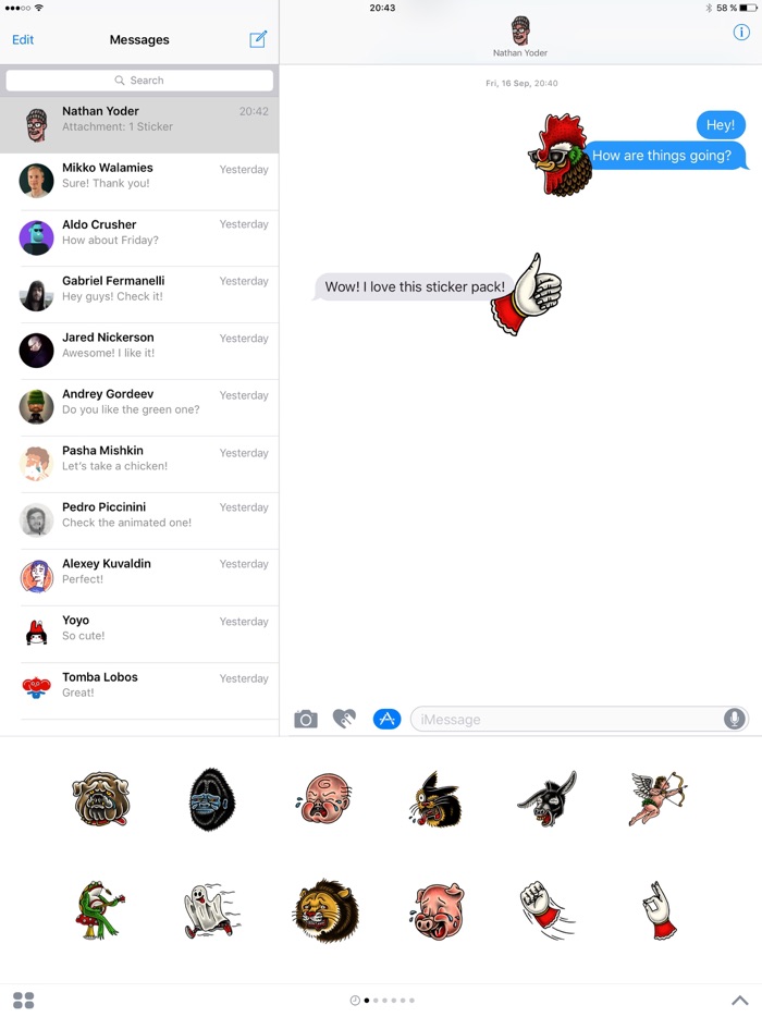 Traditional Flash Tattoo Stickers