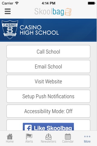 Casino High School - Skoolbag screenshot 4