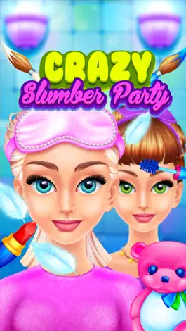 Game screenshot Crazy Slumber Party - Makeup, Face Paint, Dressup, Spa and Makeover - Girls Beauty Salon Games mod apk