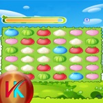 Match 3 Fruits Garden Match Puzzle