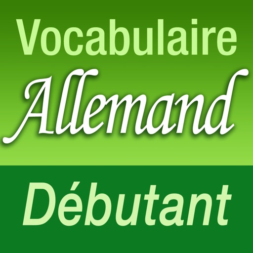 Vocabulaire allemand débutant icon