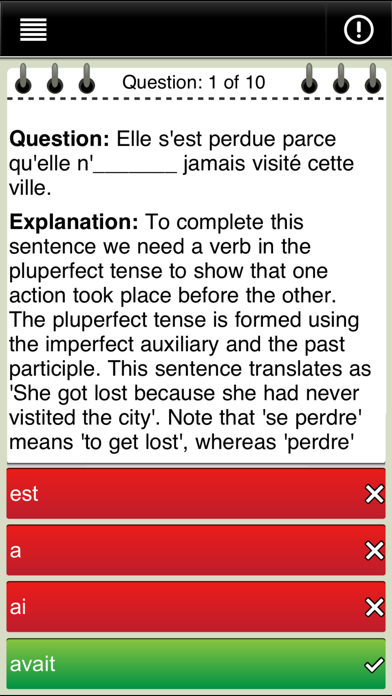 GCSE French screenshot 4