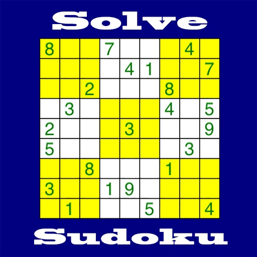 Solve Sudoku iOS App
