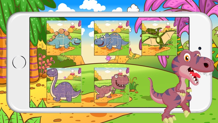 Dino Games Puzzles for Kids : Best Dinosaur Jigsaw