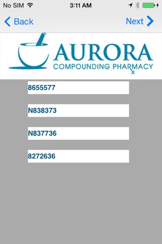 Auroracompoundingrx screenshot 2