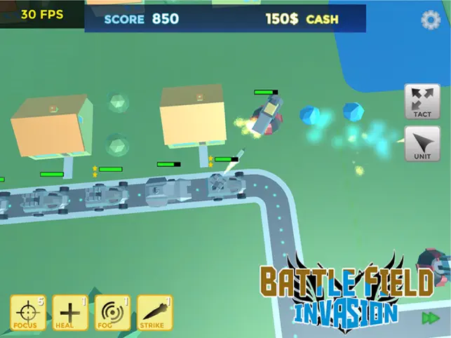 BATTLE FIELD INVASION - FREE 3D WAR STRATEGY GAME, game for IOS