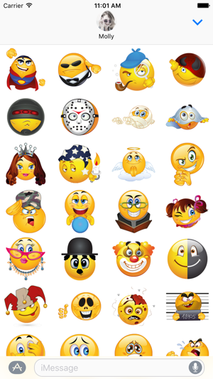 Mega Superhero Emoji – Stickers for iMessage(圖2)-速報App