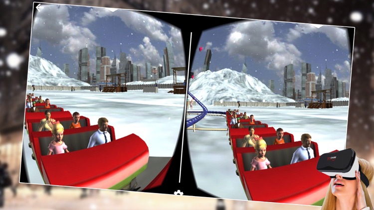 VR Top New Modern Tourist Roller Coaster 3D Pro screenshot-3