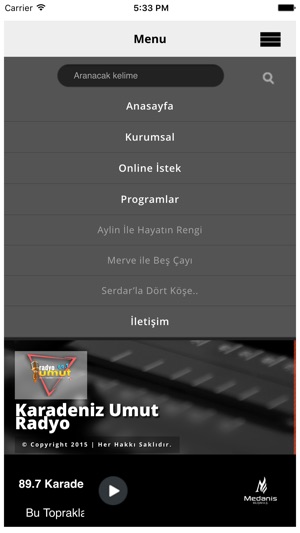 Karadeniz Umut Radyo(圖3)-速報App