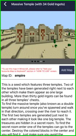 Game screenshot MineMaps for MCPE - Maps for Minecraft PE apk