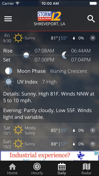 KSLA StormTracker 12 screenshot-3